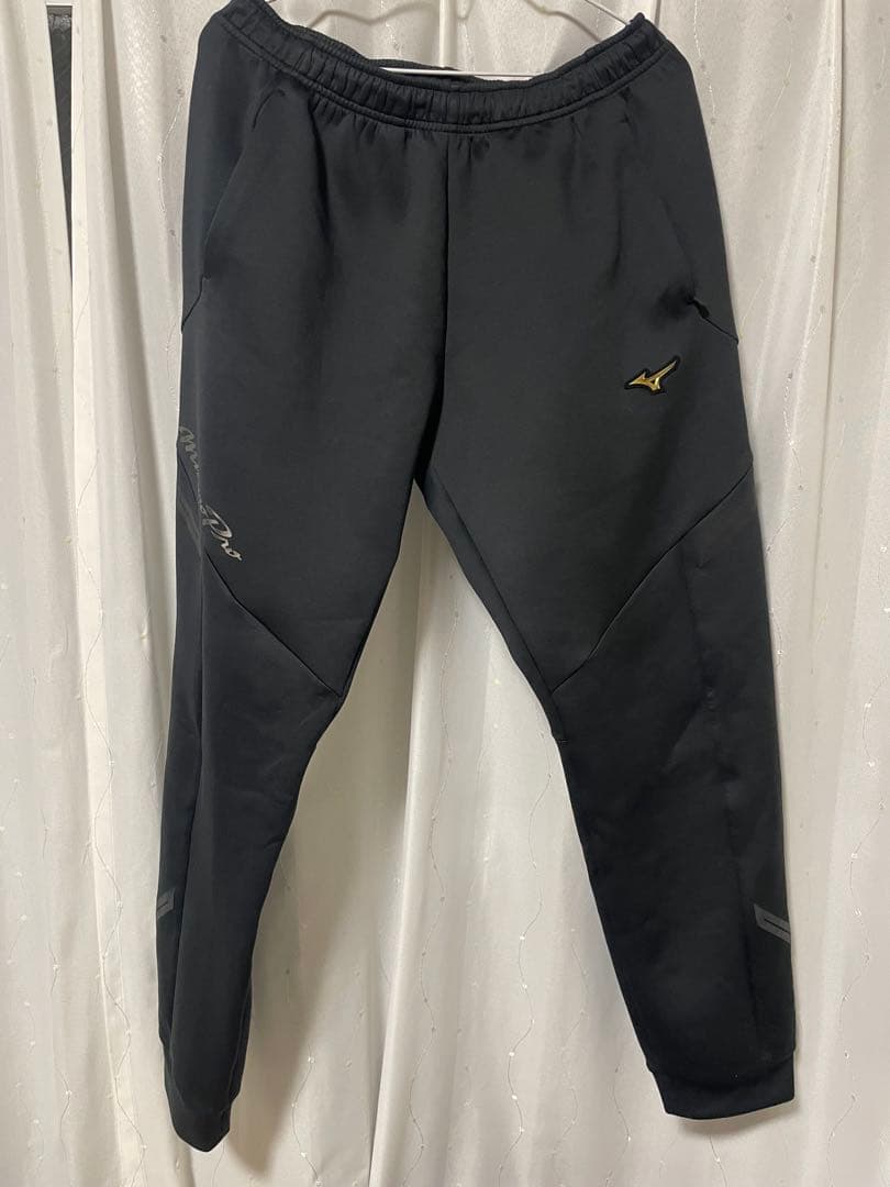 Mizuno ブラック スウェットセット