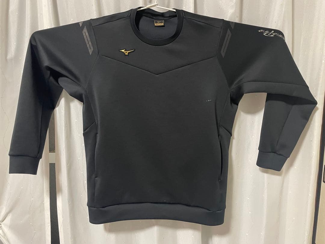 Mizuno ブラック スウェットセット
