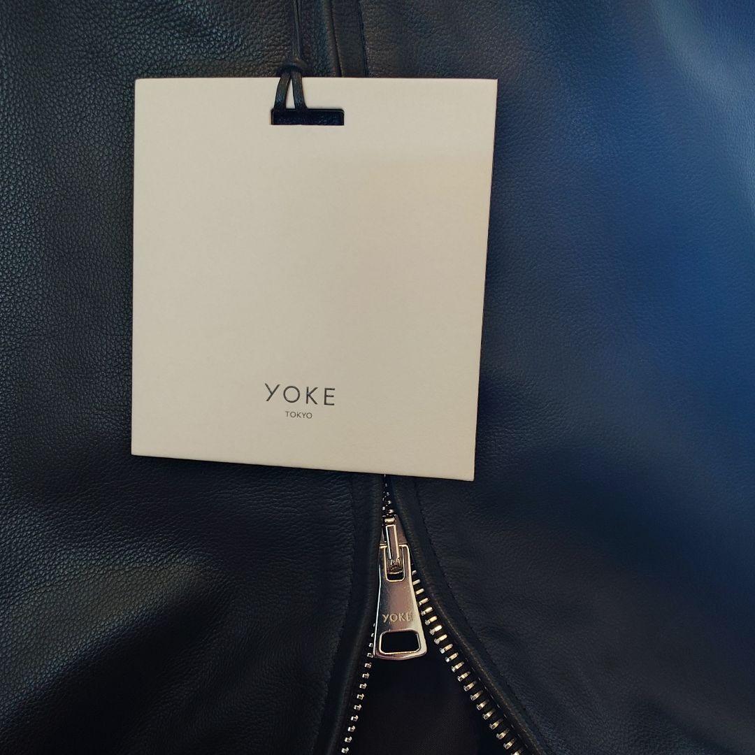 新品 YOKE Carf Leather Truck Jacket 1