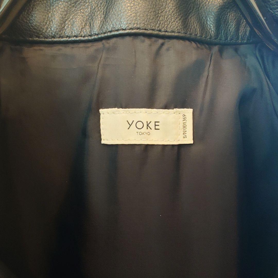 新品 YOKE Carf Leather Truck Jacket 1