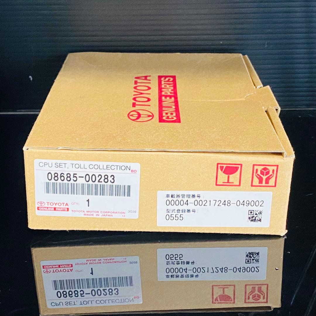 トヨタ純正 ETC 新品 08685-00283