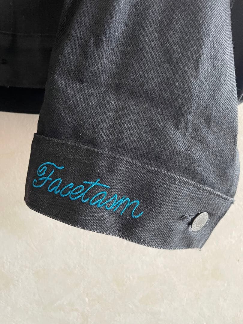 facetasm × Levi’s コラボデニムジャケット　ブラック