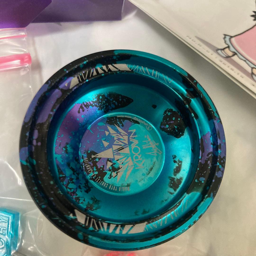 KROWN フルメタルヨーヨーセット クラウン