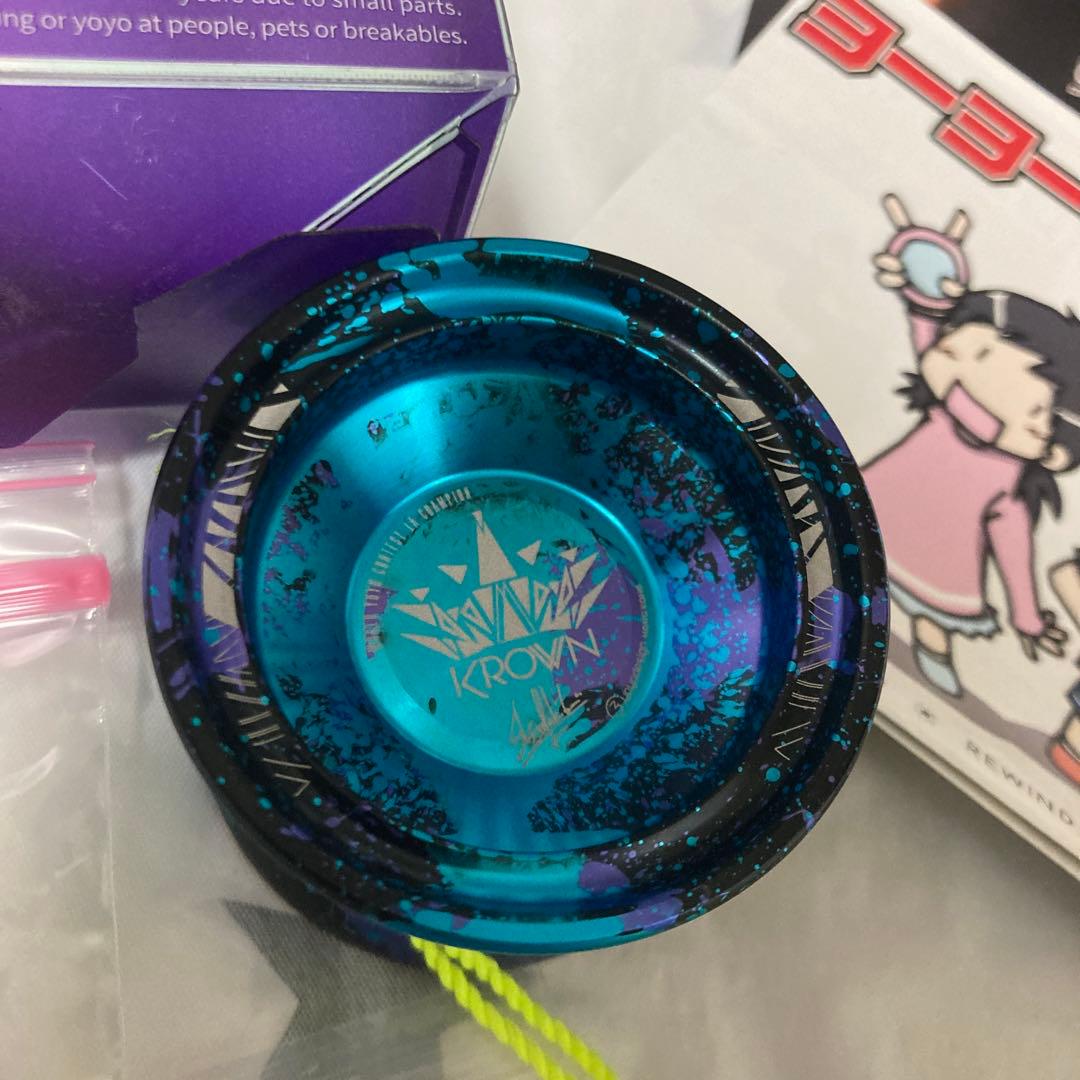 KROWN フルメタルヨーヨーセット クラウン