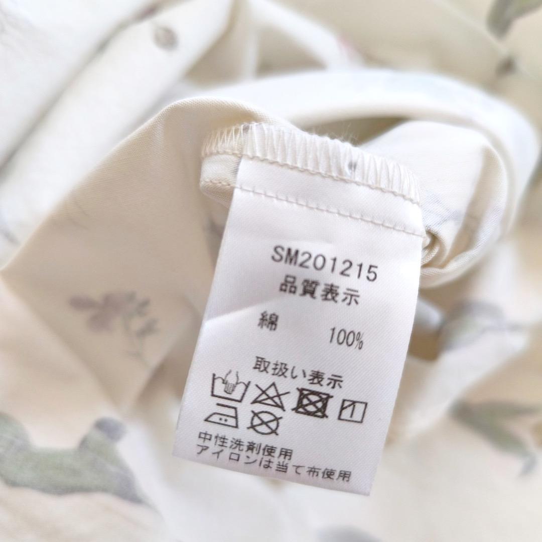 美品 ichi イチ ボタニカル フラワー ワンピース 花柄 日本製 ナチュラン