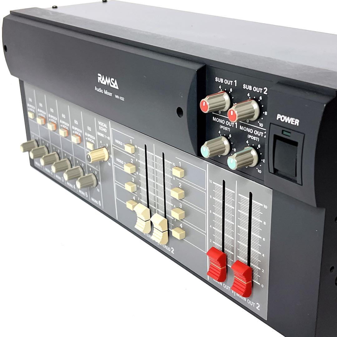 【良品・動作品】 Panasonic RAMSA WR-X02 ミキサー　廃盤