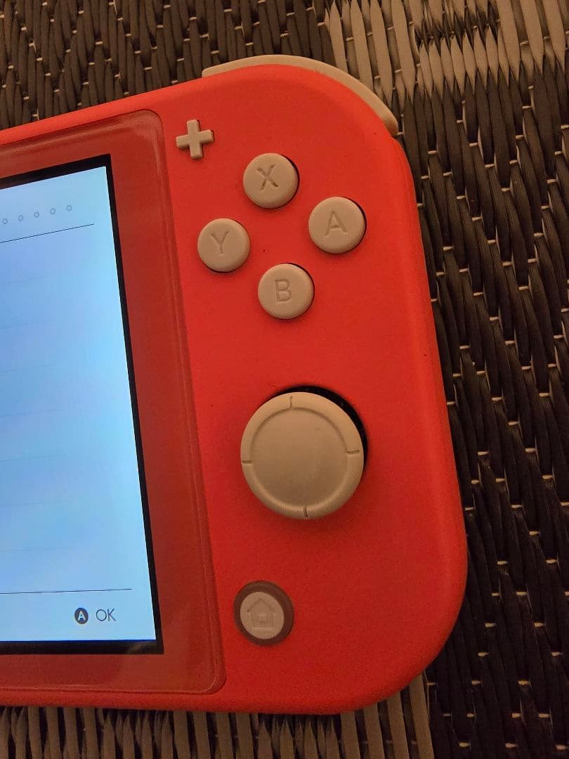 【訳あり】Nintendo Switch Lite 本体のみ（コーラル）