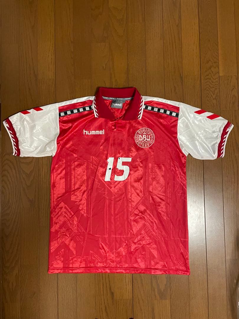 90s vintage hummel デンマーク代表 ユニフォーム L
