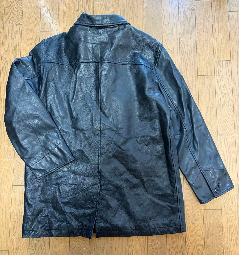 90s OLD Gapオールド ギャップ レザー カーコート 野村訓市 着用