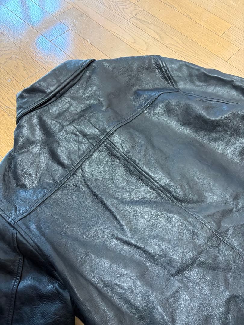 90s OLD Gapオールド ギャップ レザー カーコート 野村訓市 着用