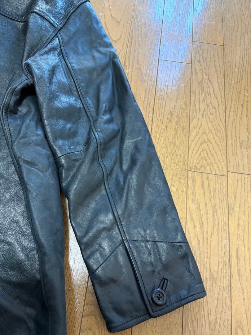 90s OLD Gapオールド ギャップ レザー カーコート 野村訓市 着用