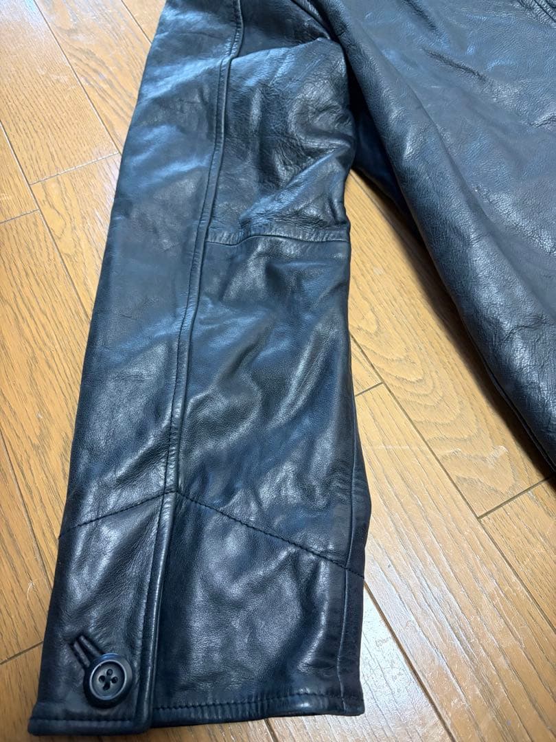 90s OLD Gapオールド ギャップ レザー カーコート 野村訓市 着用