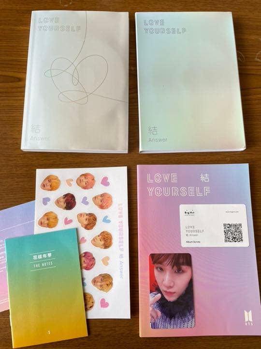 BTS LOVE YOURSELF 結 Answer S.E.L.F盤4冊セット
