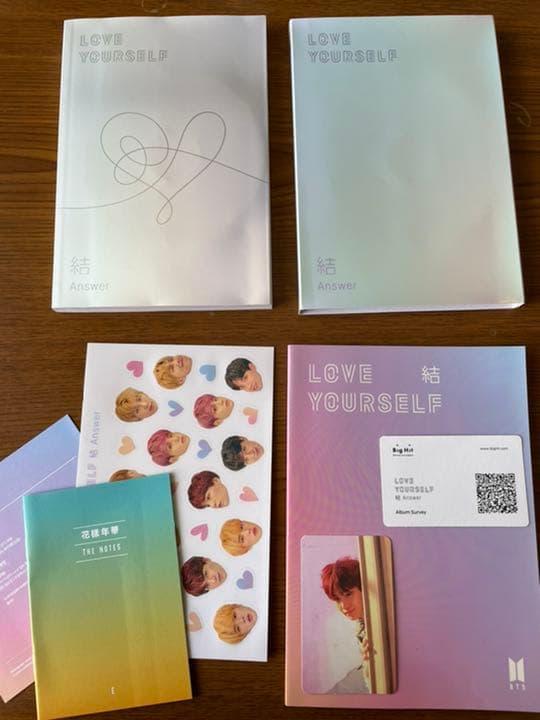 BTS LOVE YOURSELF 結 Answer S.E.L.F盤4冊セット