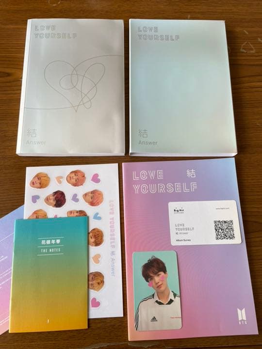 BTS LOVE YOURSELF 結 Answer S.E.L.F盤4冊セット