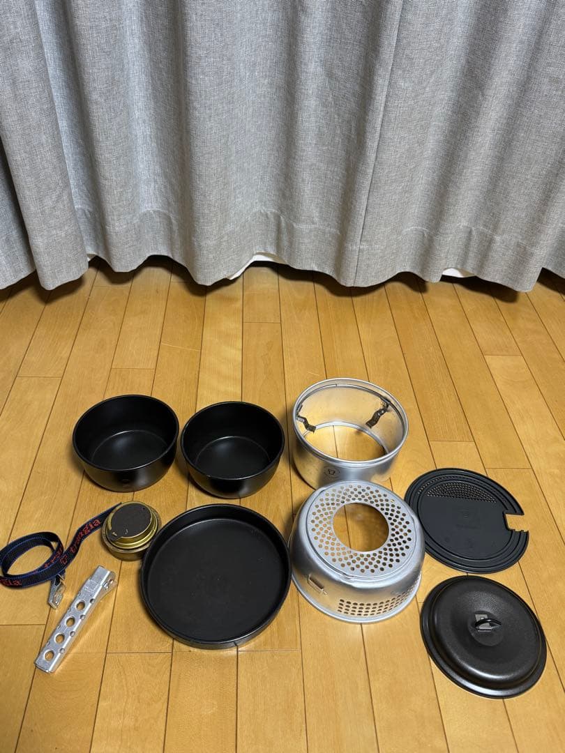 Trangia ストームクッカーS、マルチディスク、リッド付き