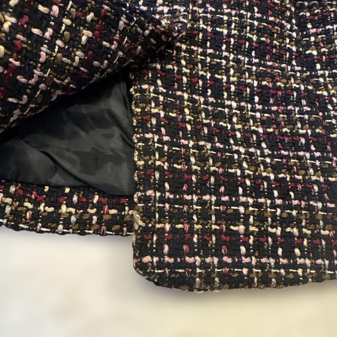 ZARA ベルト付きテクスチャーベスト　M