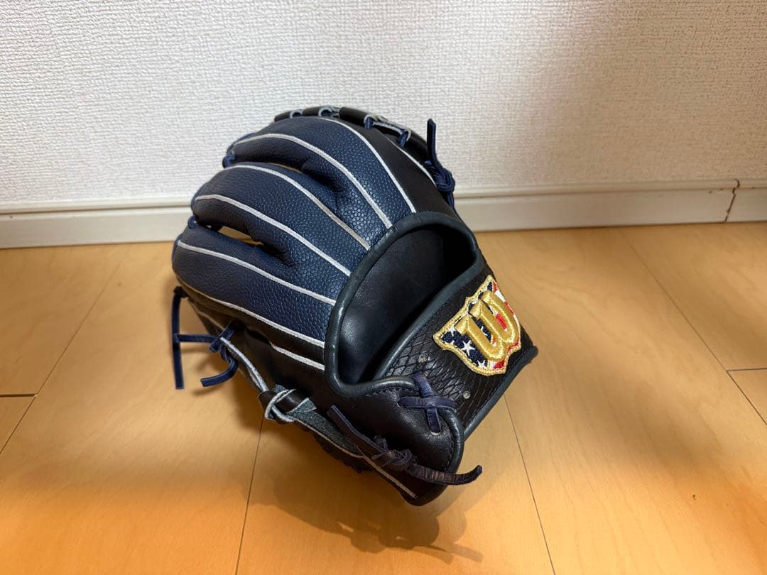 ウィルソン　ウィルソンスタッフ　硬式　オーダー　内野手用　86型　キップレザー