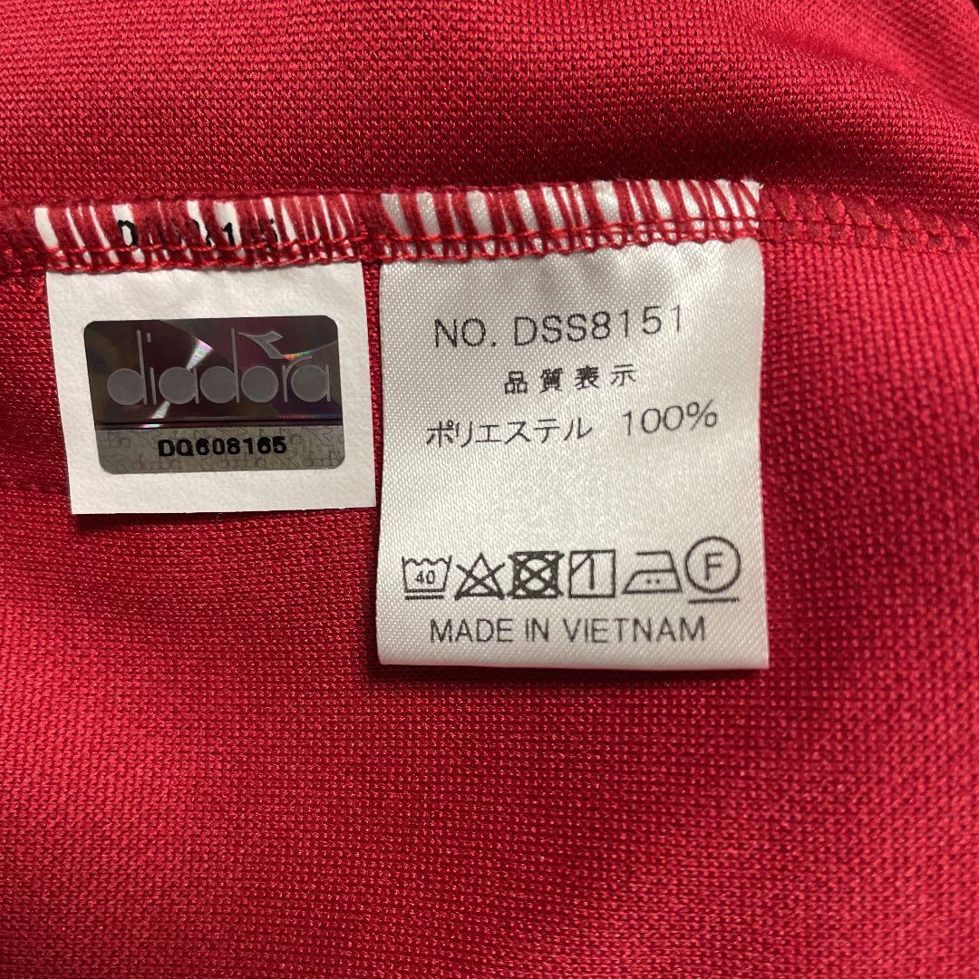 ディアドラ　ジャージレッド　サイズM.L2着！