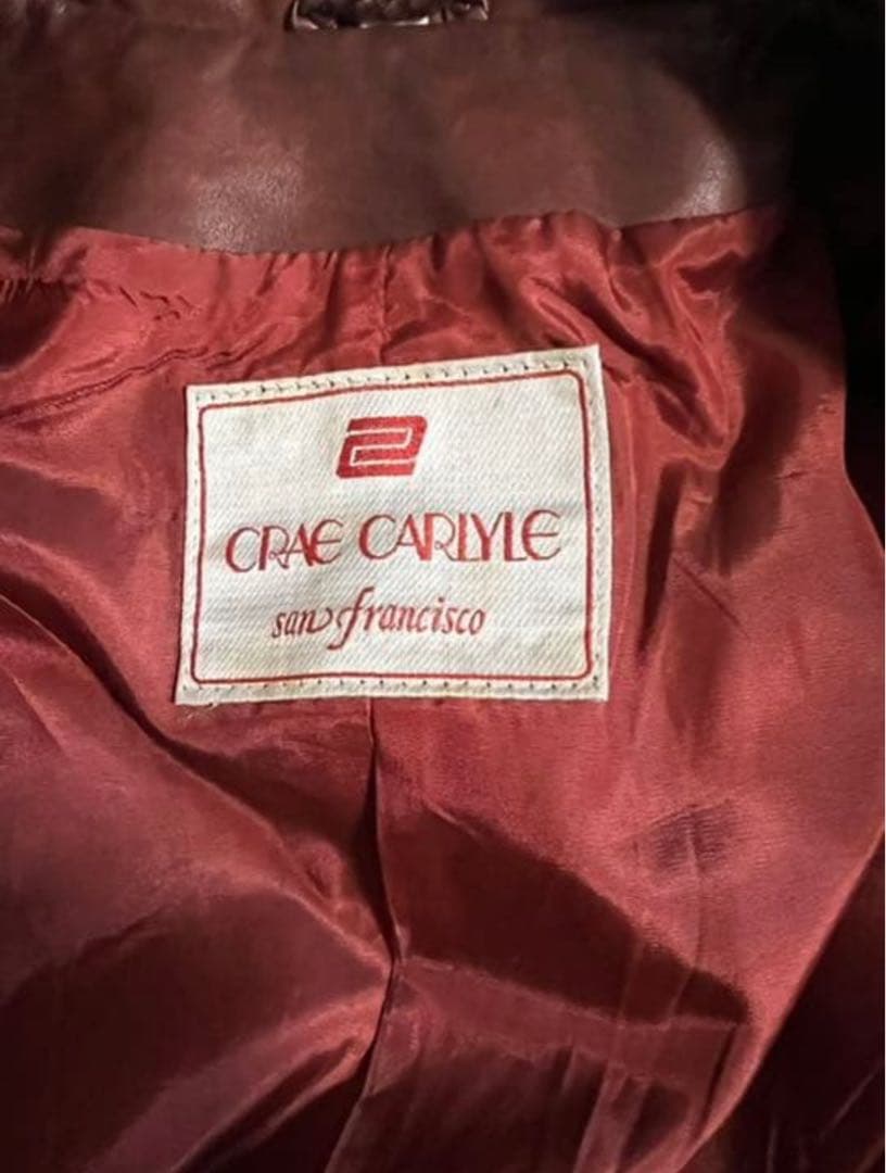 70s Special Vintage CRAECARLYLE クラフトレザー