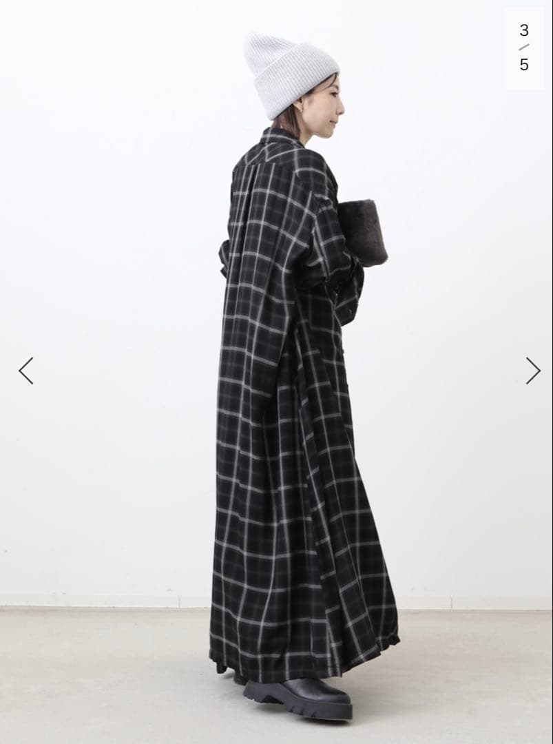 専用【REMI RELIEF】 CHECK SHIRT DRESS