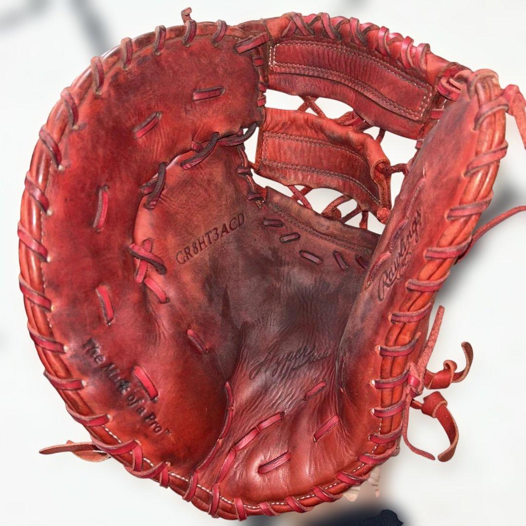 Rawlings CR8HT34CD 軟式グローブ レッド