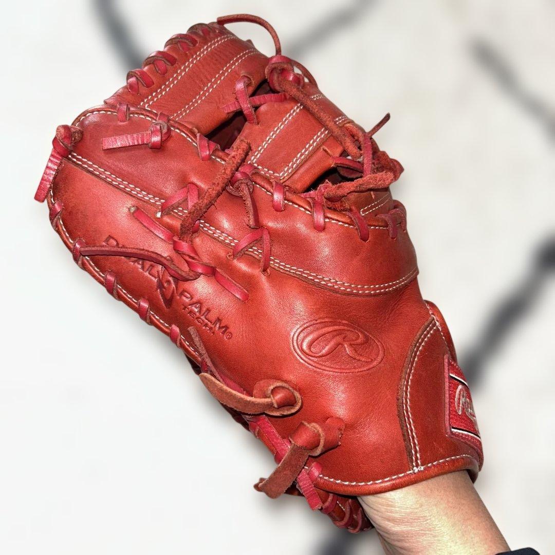 Rawlings CR8HT34CD 軟式グローブ レッド