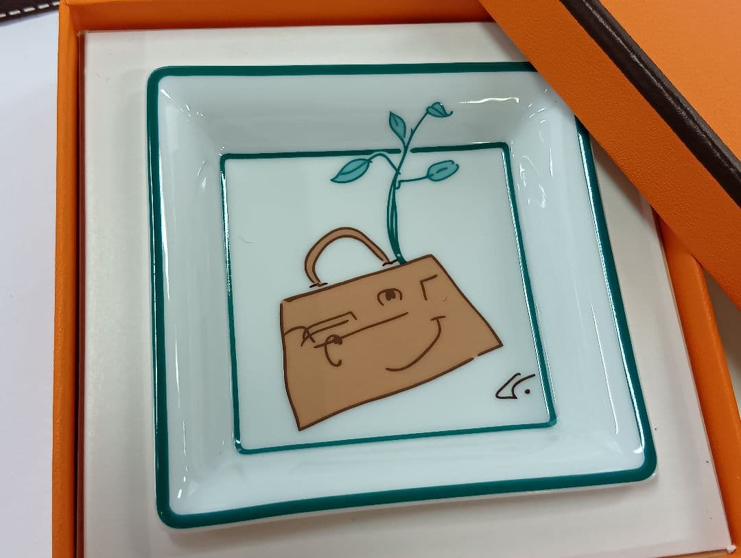 357 HERMES エルメス ケリードール アッシュトレイ 箱付き