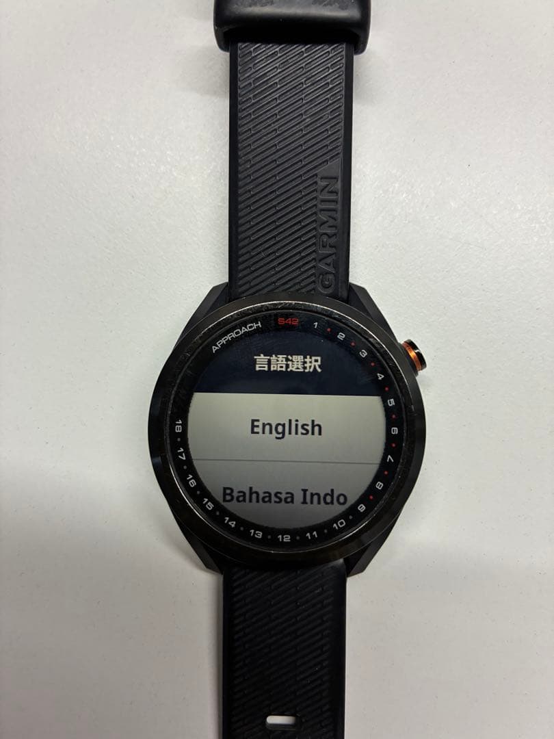 確認専用です！GPSナビウォッチ ブラック　APPROACH S42
