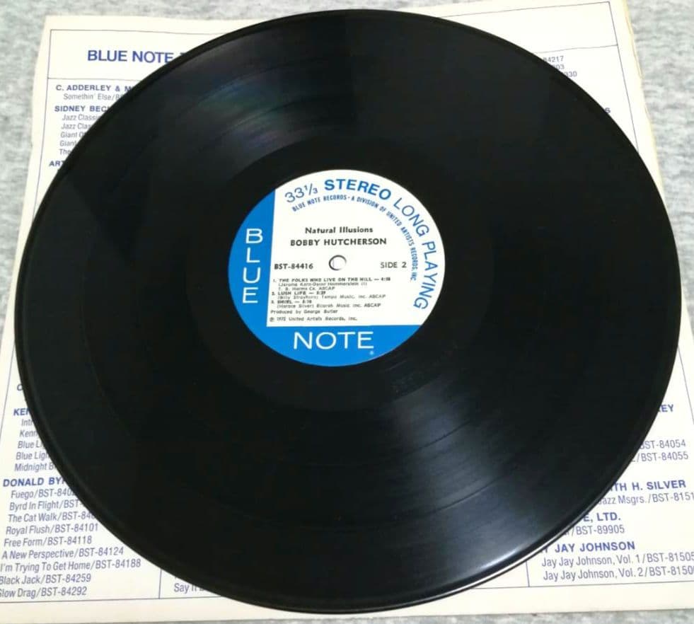 洋楽 Bobby Hutcherson Natural Illusions LP