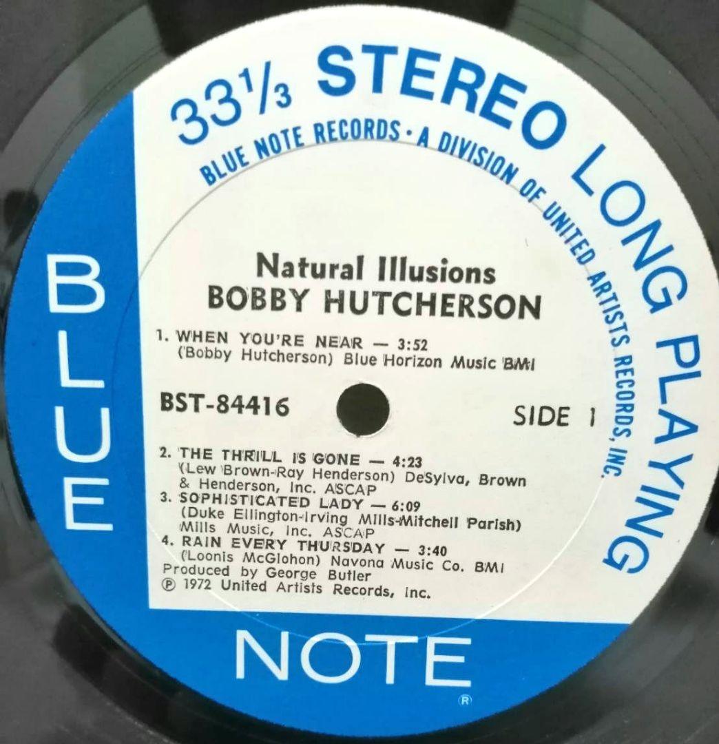 洋楽 Bobby Hutcherson Natural Illusions LP