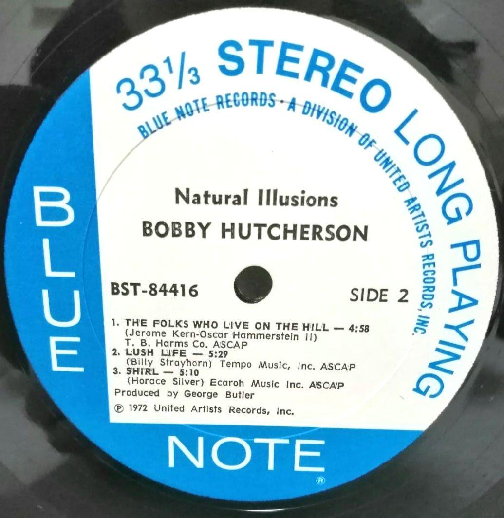 洋楽 Bobby Hutcherson Natural Illusions LP