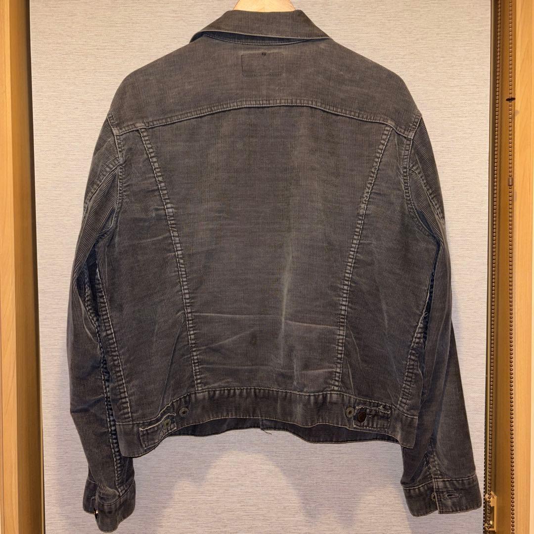 80s リーバイス 70506 コーデュロイ ブラック スミクロ サイズ44