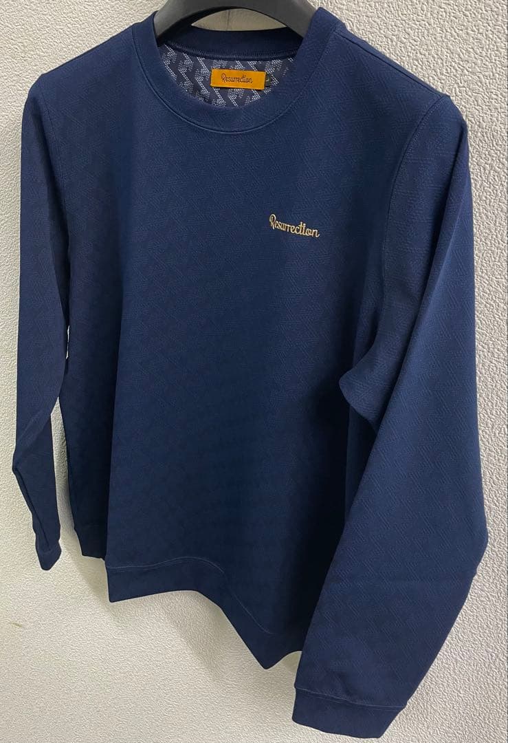 レザレクション　新品　Lサイズ ネイビー　トレーナー