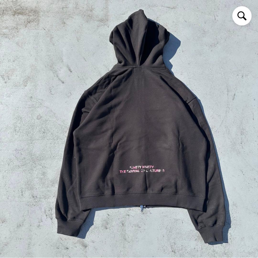 トップス 9090 Logo Assort Zip Hoodie