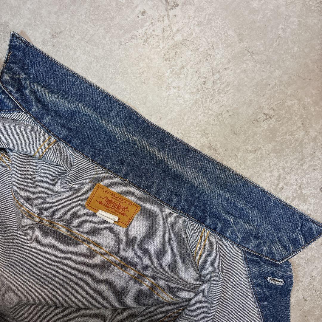 色残り◎ 70s リーバイス 70505 0217 4thデニムジャケット 40