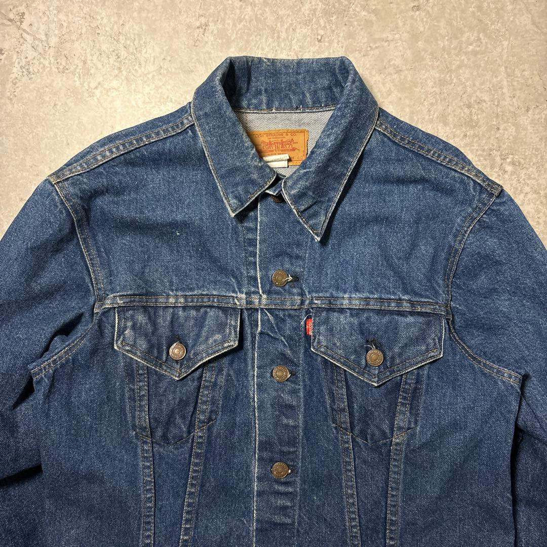 色残り◎ 70s リーバイス 70505 0217 4thデニムジャケット 40