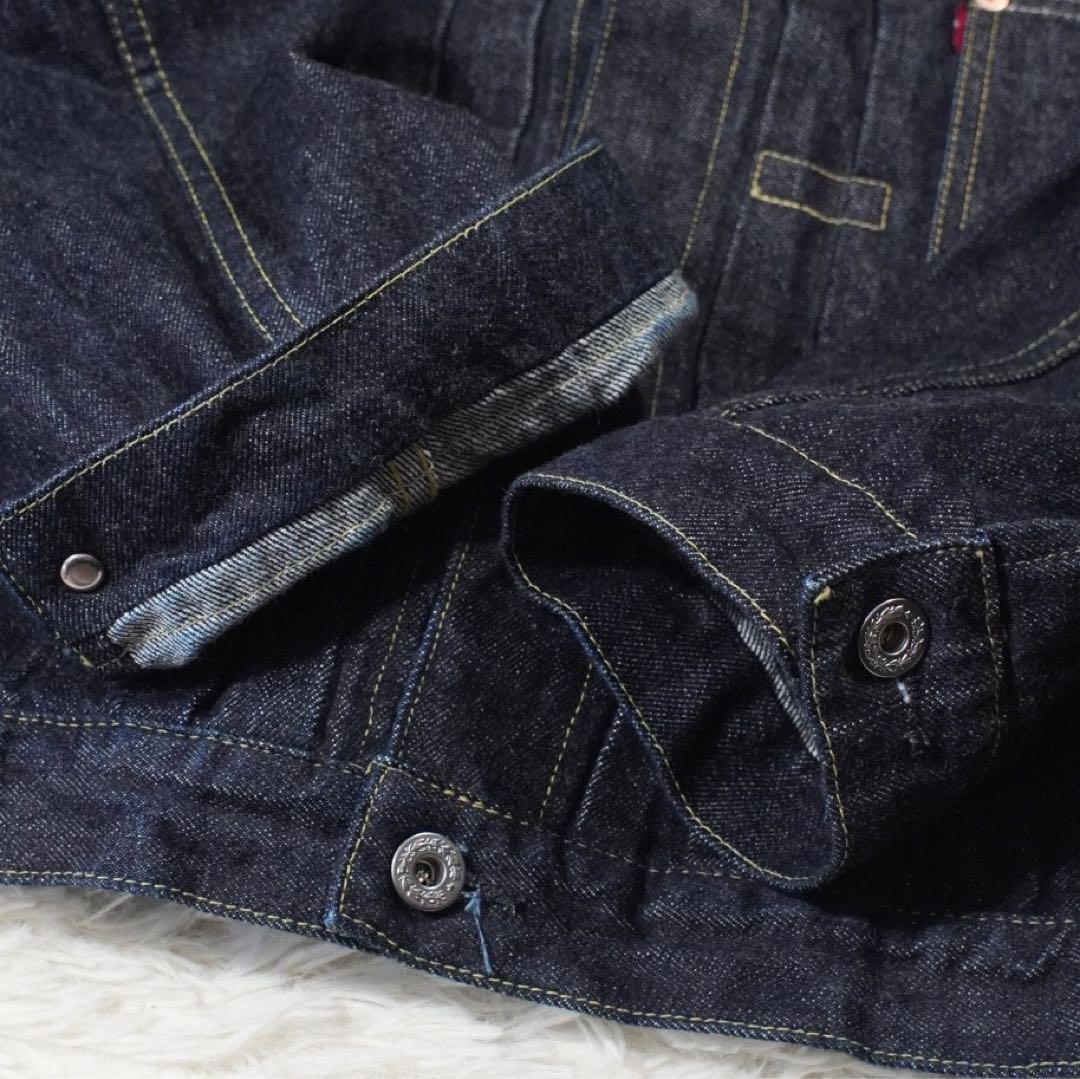 濃紺 《TCB jeans》大戦モデル(46)Gジャン Tバック 1st 月桂樹