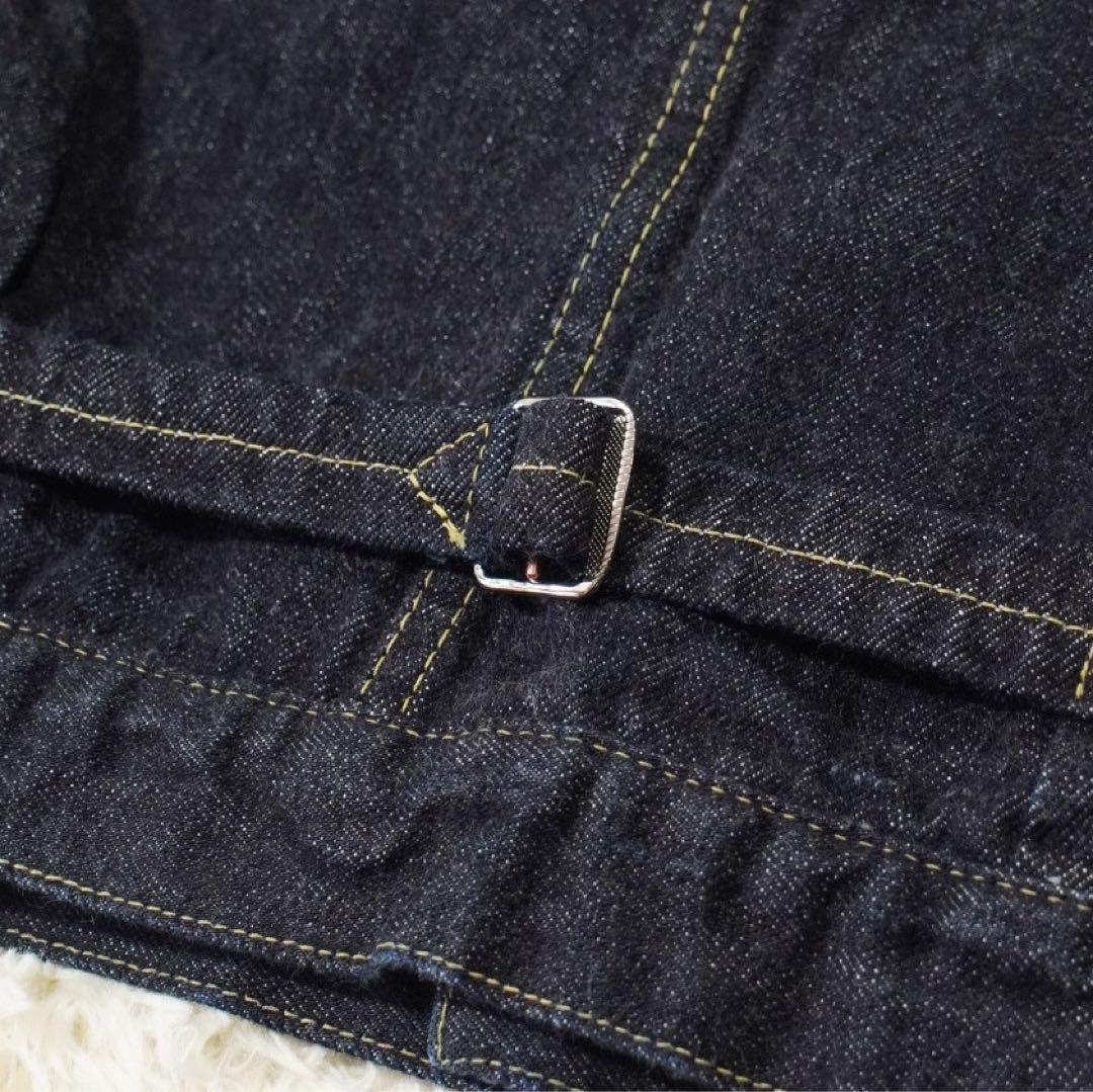 濃紺 《TCB jeans》大戦モデル(46)Gジャン Tバック 1st 月桂樹