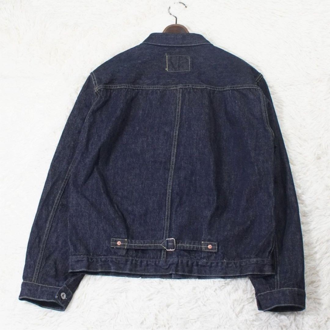 濃紺 《TCB jeans》大戦モデル(46)Gジャン Tバック 1st 月桂樹