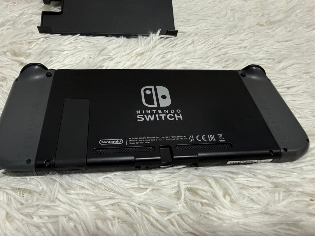 Nintendo Switch 本体 グレー バッテリー強化