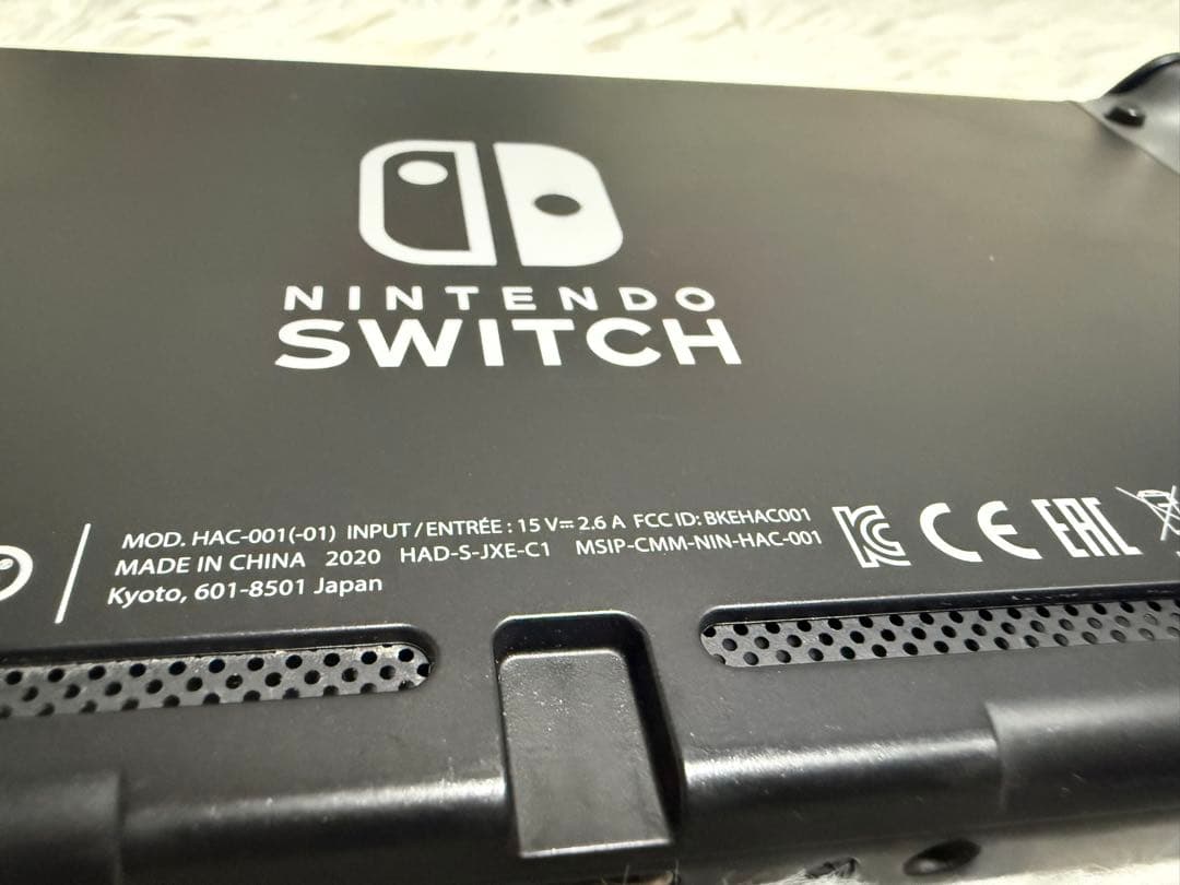 Nintendo Switch 本体 グレー バッテリー強化