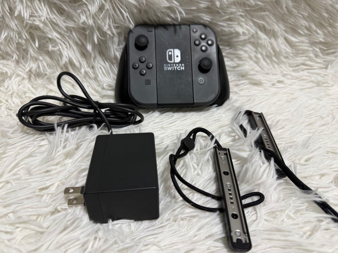 Nintendo Switch 本体 グレー バッテリー強化