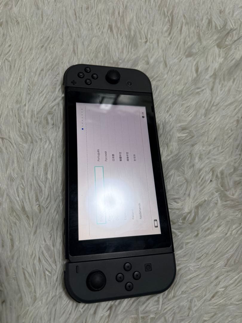 Nintendo Switch 本体 グレー バッテリー強化