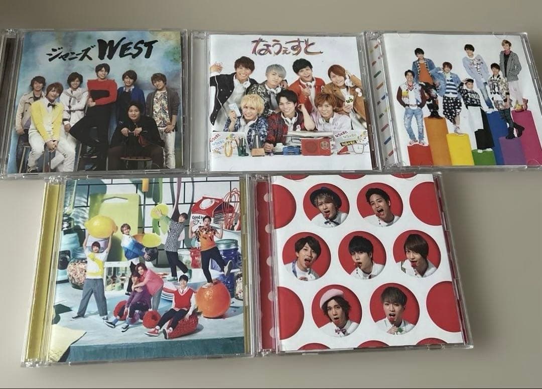 ジャニーズWEST　CDまとめ売り５１点