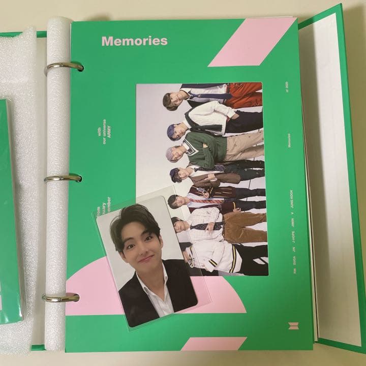 BTS 2020 DVD メモリーズ　トレカ:V