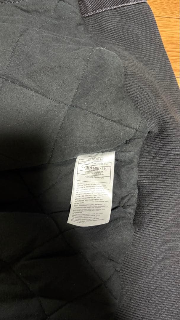 Carhartt WIPジャケット ブラック