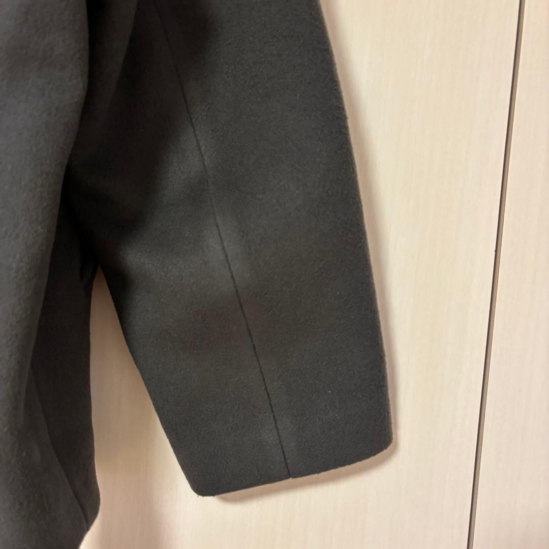 IENA イエナ MANTECO ショートコート 38 ノーカラーコート ウール