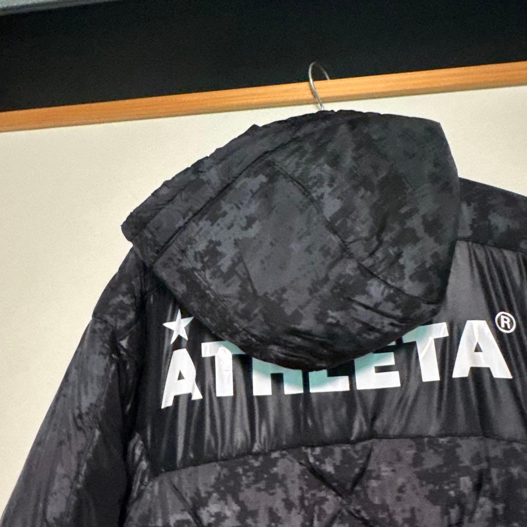 ATHLETA ダークグレー ベンチコート
