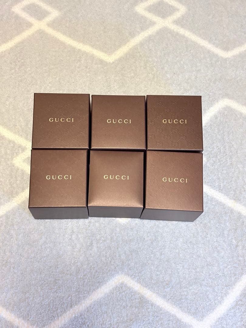 GUCCI ギフトボックス 6個セット